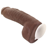 The Realistic Hung 12 Inch Cock with Balls in Chocolate Dildo Sex Toys > Realistic Dildos - Tophatter Daily Deals