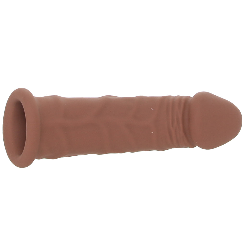 Performance Maxx Vibrating 7 Inch Extension in Tan - Tophatter's Vibrator Deals Online Male Enhancement > Extenders and Sleeves - Tophatter Daily Deals