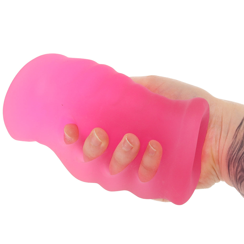 Pop Sock! Grip-N-Stroke in Large - Tophatter's Adult Sex Toys Online Male Masturbators > Pocket Strokers - Tophatter Daily Deals