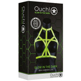 Ouch! Glow In The Dark Bra Harness /XL Bondage and Fetish > Men's Bondage Wear - Tophatter Daily Deals