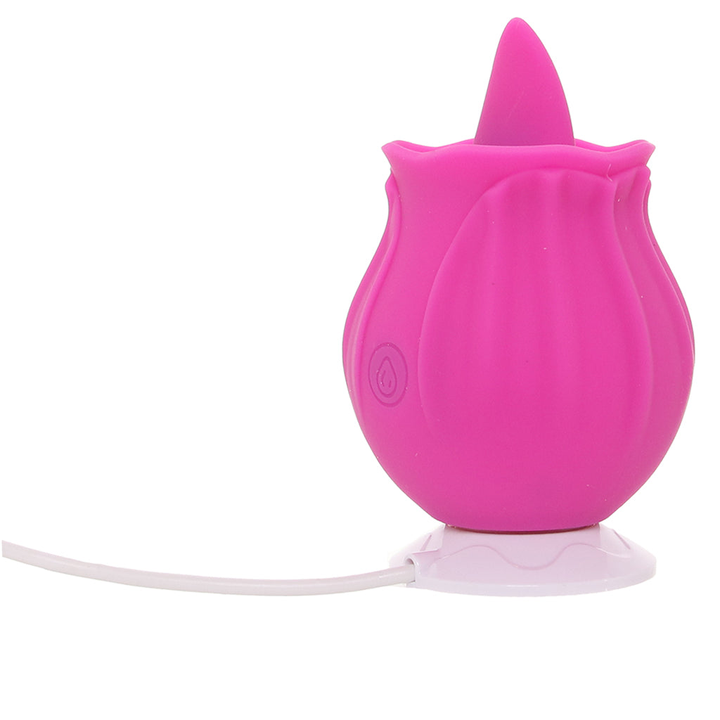 Shanna Moakler The Licking Rose Vibe Vibrators > Clitoral Stimulators - Tophatter Daily Deals