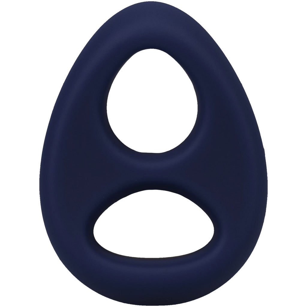 Rock Solid The Code C-Ring and Bandana Set in Navy Blue Cock Rings - Tophatter Daily Deals