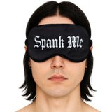Ouch! Printed Satin Spank Me Blindfold Bondage and Fetish > Pleasure Masks and Dress Up Play - Tophatter Daily Deals