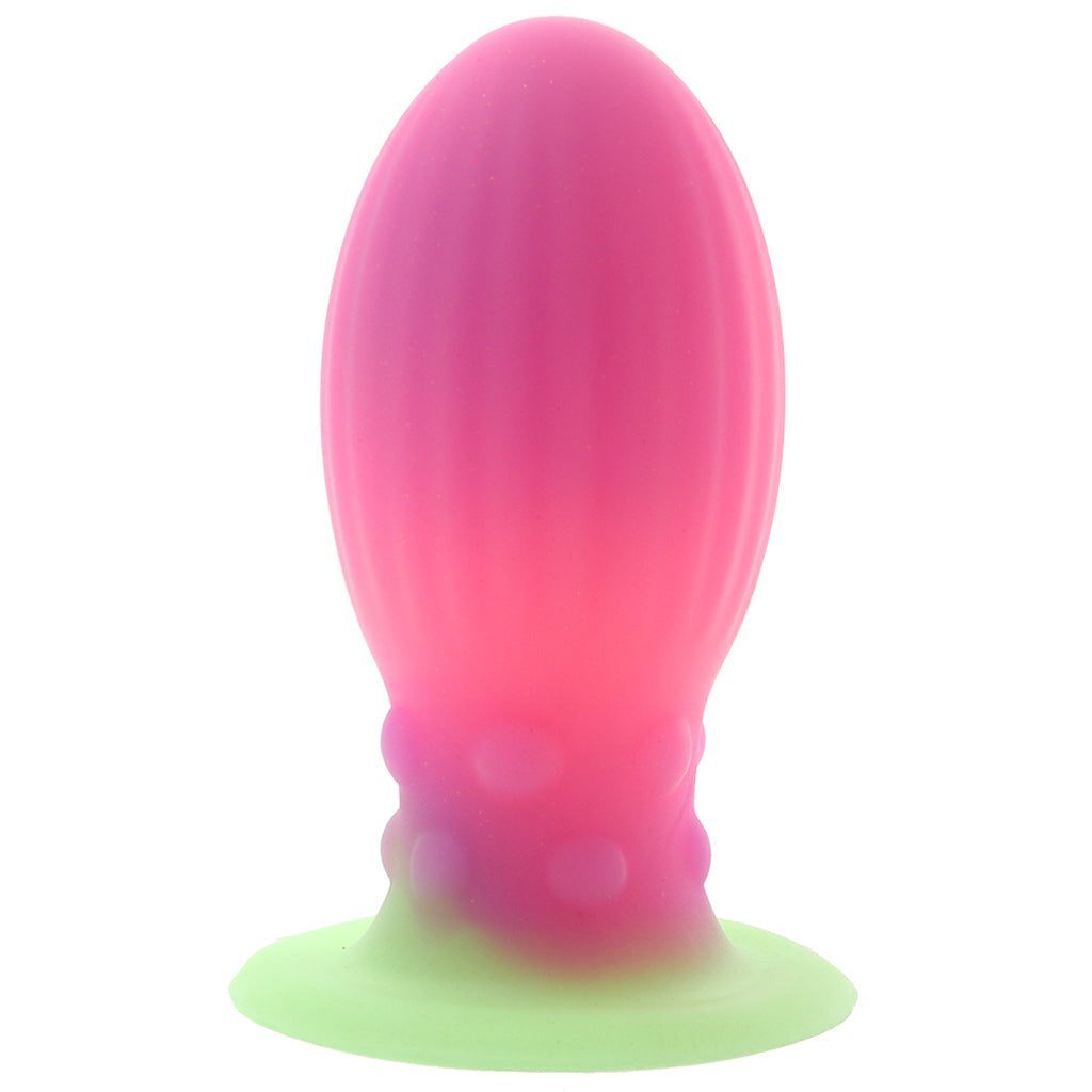 Creature Cocks XL Xeno Glowing Silicone Egg - Tophatter's Adult Products Dildo Sex Toys > Fantasy Dildos - Tophatter Daily Deals