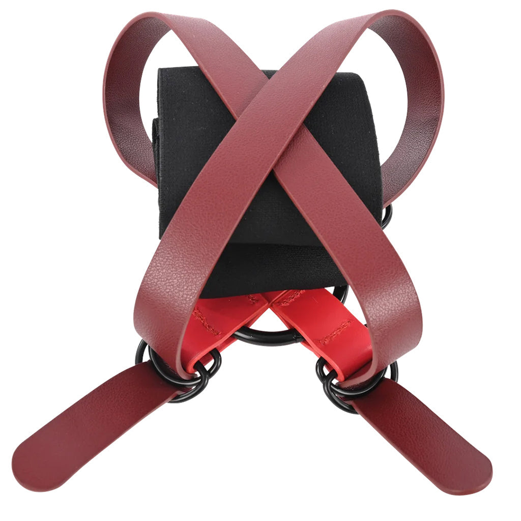 Ex's & Oh's Cross Wrist Cuffs - Tophatter's Adult Sex Toys Online Bondage and Fetish > Wrist and Ankle Cuffs - Tophatter Daily Deals
