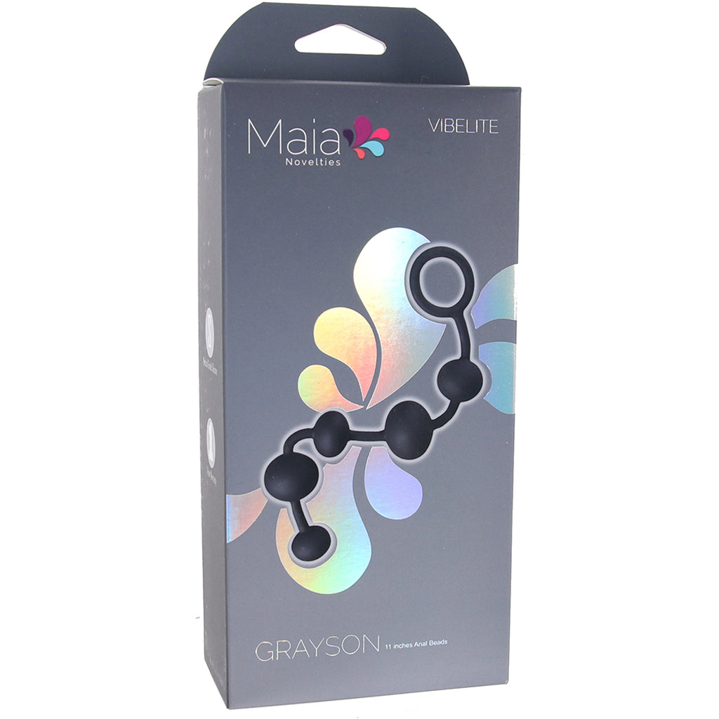 Vibelite Grayson 11 Inch Anal Beads - Tophatter's Adult Products Anal Sex Toys > Anal Beads - Tophatter Daily Deals