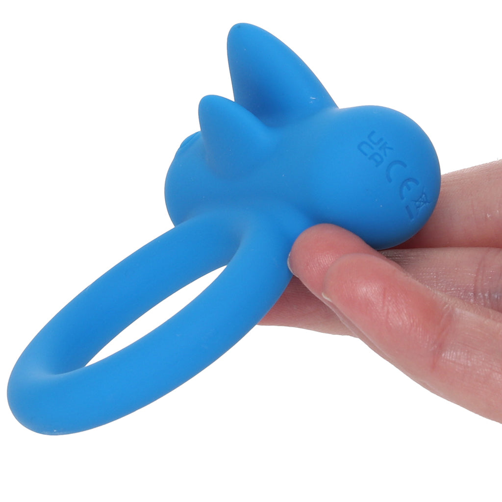 Double Trouble Vibrating Ring Cock Rings - Tophatter Daily Deals