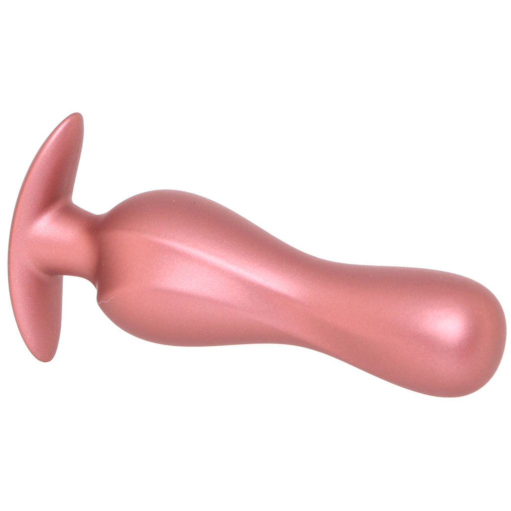 Ouch! Smooth Silicone Curvy Butt Plug in Rose Gold Anal Sex Toys > Butt Plugs - Tophatter Daily Deals