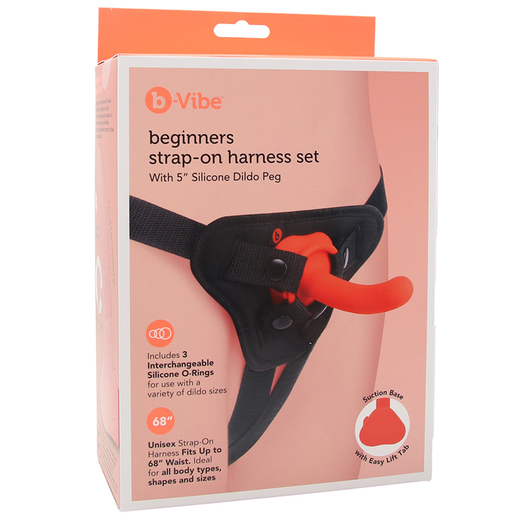 b-Vibe Beginners Strap-On Harness Set Dildo Sex Toys > Strap-On and Harnesses - Tophatter Daily Deals