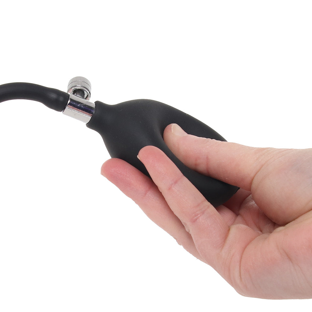 Atomic Inflatable Intermediate Butt Plug - Tophatter's Adult Sex Toys Online Anal Sex Toys > Butt Plugs - Tophatter Daily Deals