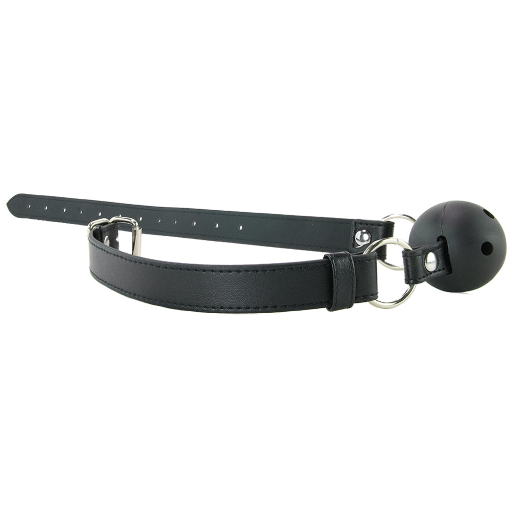 Ouch! Ball Gag in Black Bondage and Fetish > Ball Gags & Mouth Restraints - Tophatter Daily Deals