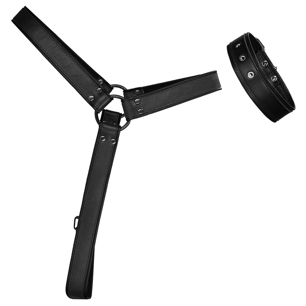 Ouch! Gladiator Harness with Arm Band Bondage and Fetish > Tools & Accessories - Tophatter Daily Deals