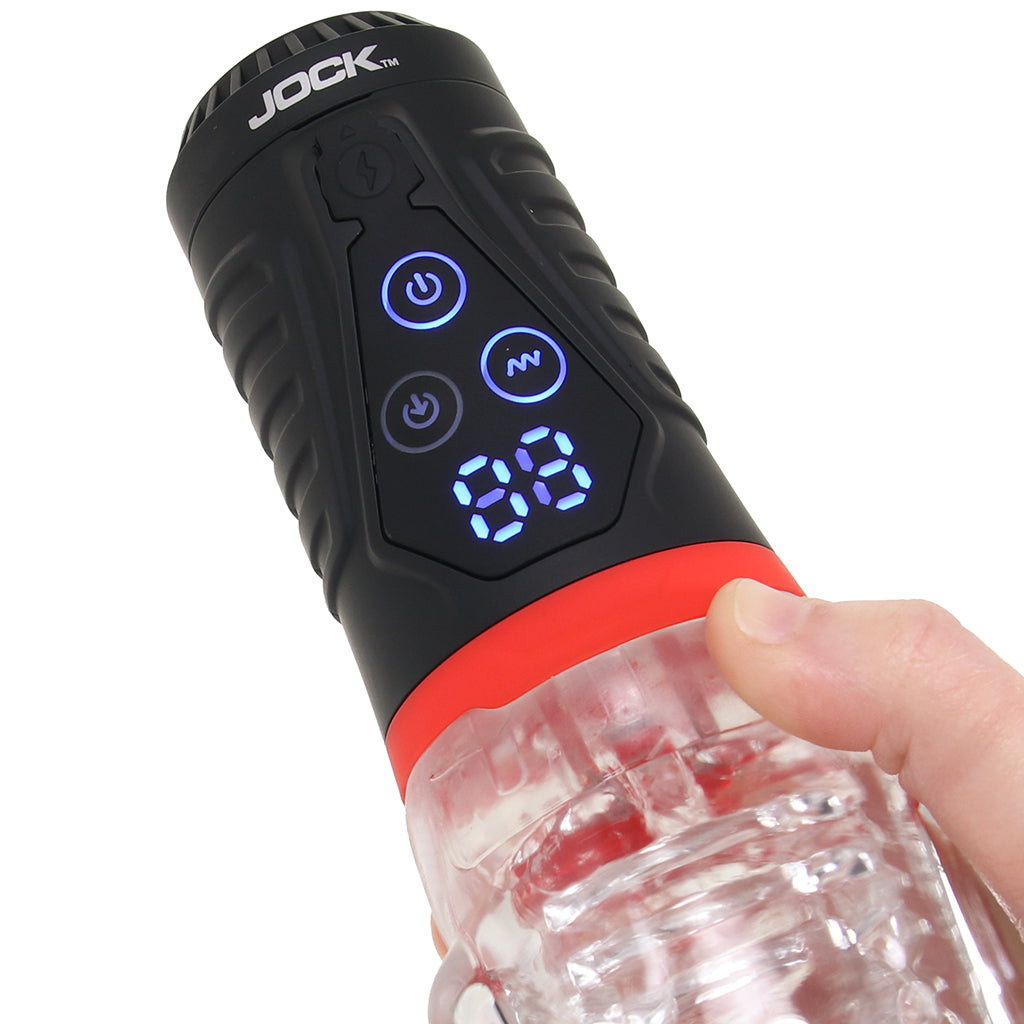 Jock Power Suck Auto Stroker - Tophatter's Adult Sex Toys Online Male Masturbators > Auto Strokers - Tophatter Daily Deals