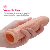 RealRock Penis Sleeve 6 Inch Extender in White Male Enhancement > Extenders and Sleeves - Tophatter Daily Deals