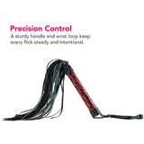 Ouch! Luxury Whip in Burgundy Bondage and Fetish > Whips and Crops - Tophatter Daily Deals