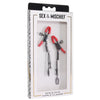 Ex's & Oh's Nipple Clamps Bondage and Fetish > Nipple Stimulators & Clamps - Tophatter Daily Deals