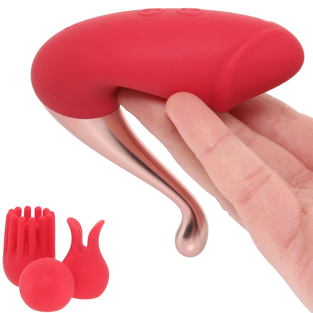 The Beat Double Pleasure Vibe Vibrators > Clitoral Stimulators - Tophatter Daily Deals