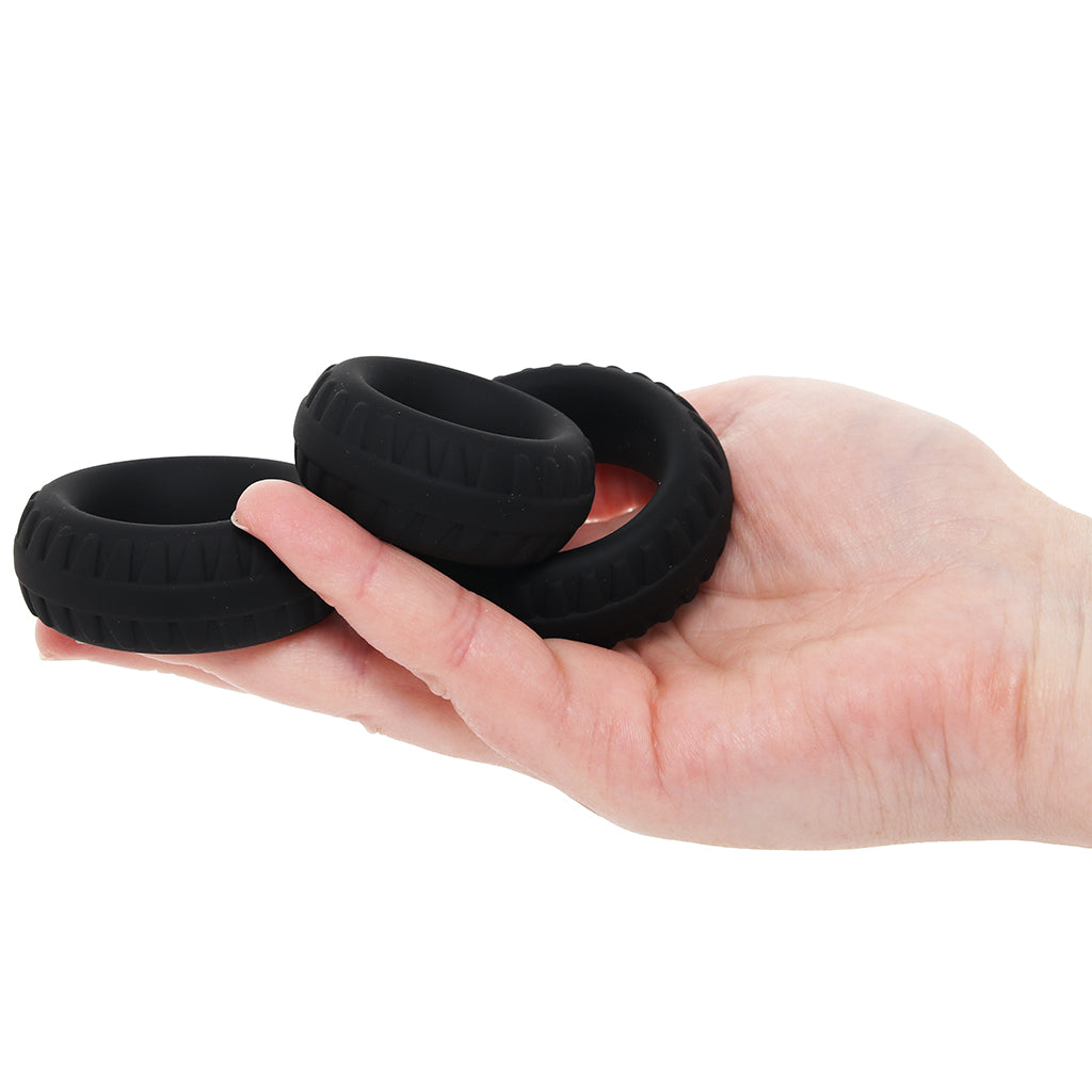 Performance Plus Drift 3 Ring Set - Tophatter's Adult Sex Toys Online Cock Rings - Tophatter Daily Deals