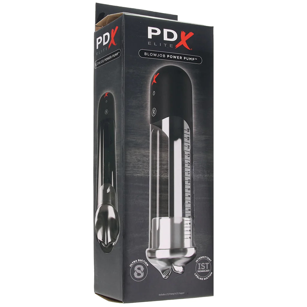 PDX Elite Blowjob Power Pump Male Enhancement > Penis Pumps - Tophatter Daily Deals