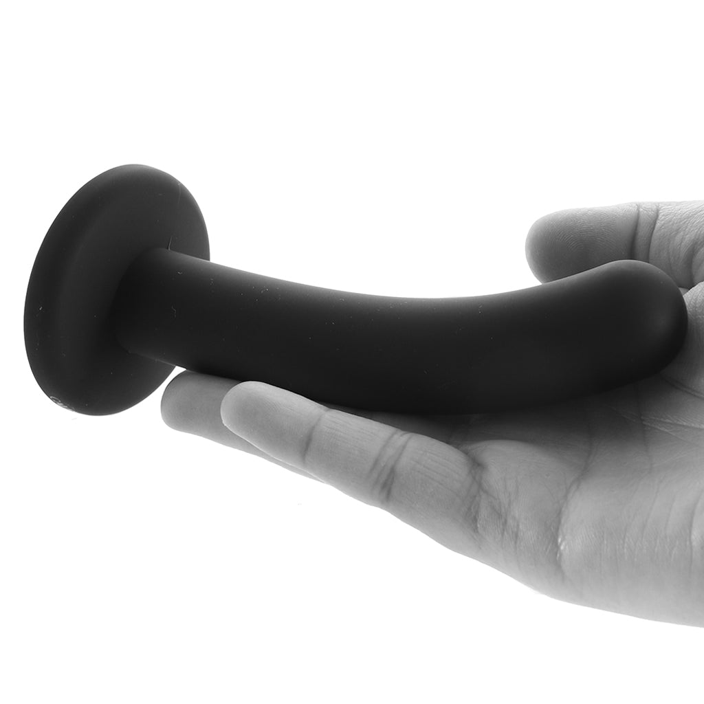 Silicone Pegging Probe in Black - Tophatter's Adult Products Anal Sex Toys > Anal Starter Toys - Tophatter Daily Deals