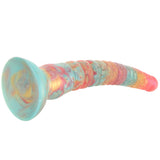 Colours Stacked 12 Inch Dildo in Red/Gold - Tophatter's Adult Sex Toys Online Dildo Sex Toys > Non-Phallic Dildos - Tophatter Daily Deals