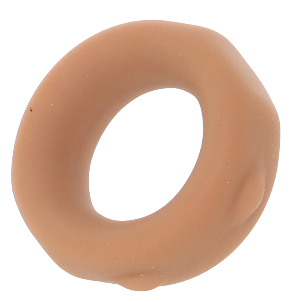 Gunner Liquid Silicone Super Stretch C-Ring in Tan Cock Rings - Tophatter Daily Deals