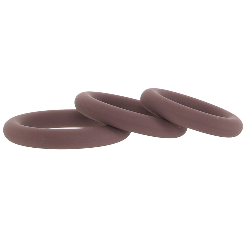 Jock Discreet Silicone Cock Ring Set in Dark Cock Rings - Tophatter Daily Deals