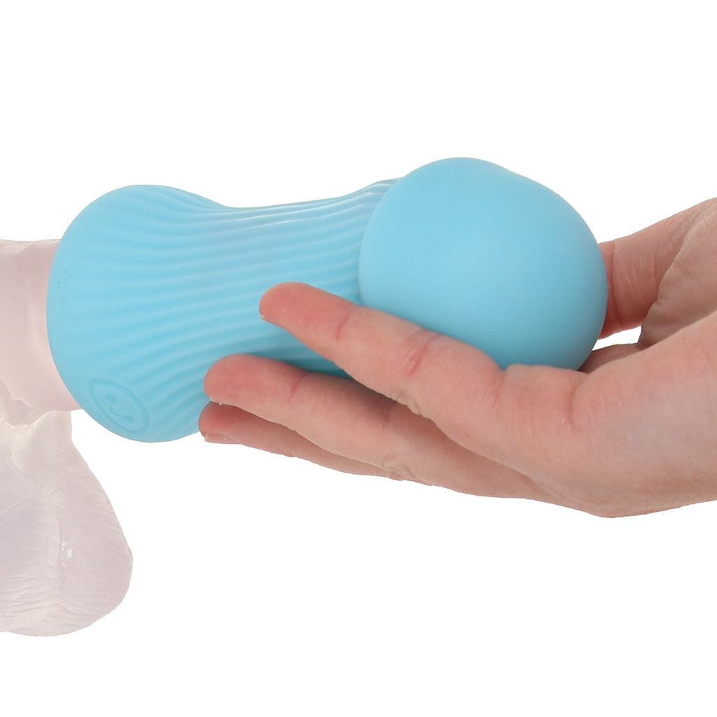Mochi ULTRASKYN Mini Stroker in Blue Male Masturbators > Discreet Masturbators - Tophatter Daily Deals
