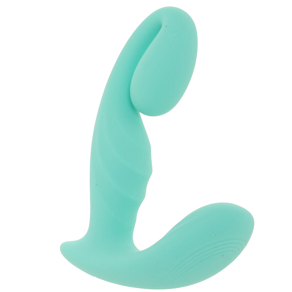 Loveline Bliss Dual Motor Vibe in Green Vibrators > G-Spot Vibrators - Tophatter Daily Deals