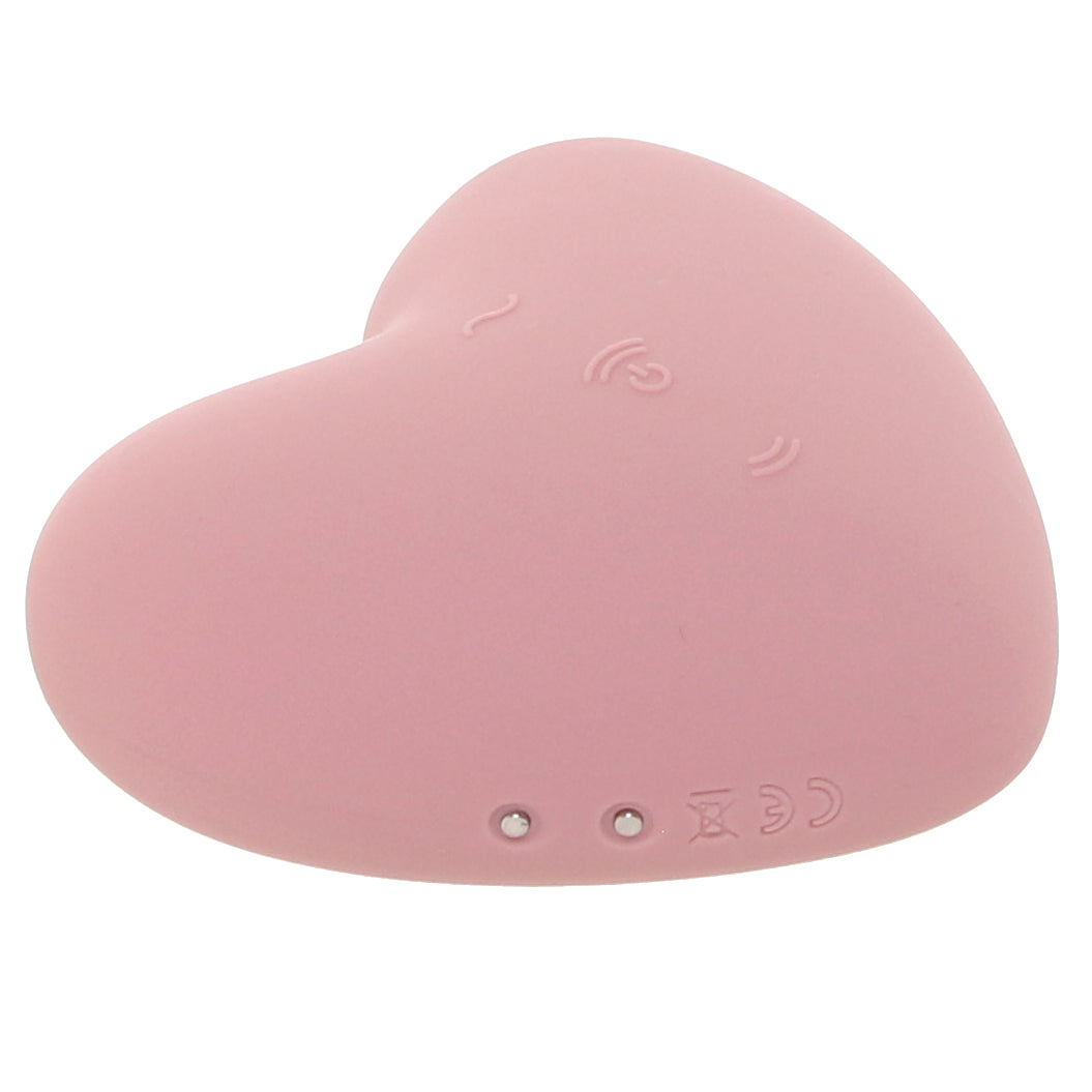 Satisfyer Cutie Heart Air Pulse Stimulator in Light Red Vibrators > Clitoral Stimulators - Tophatter Daily Deals