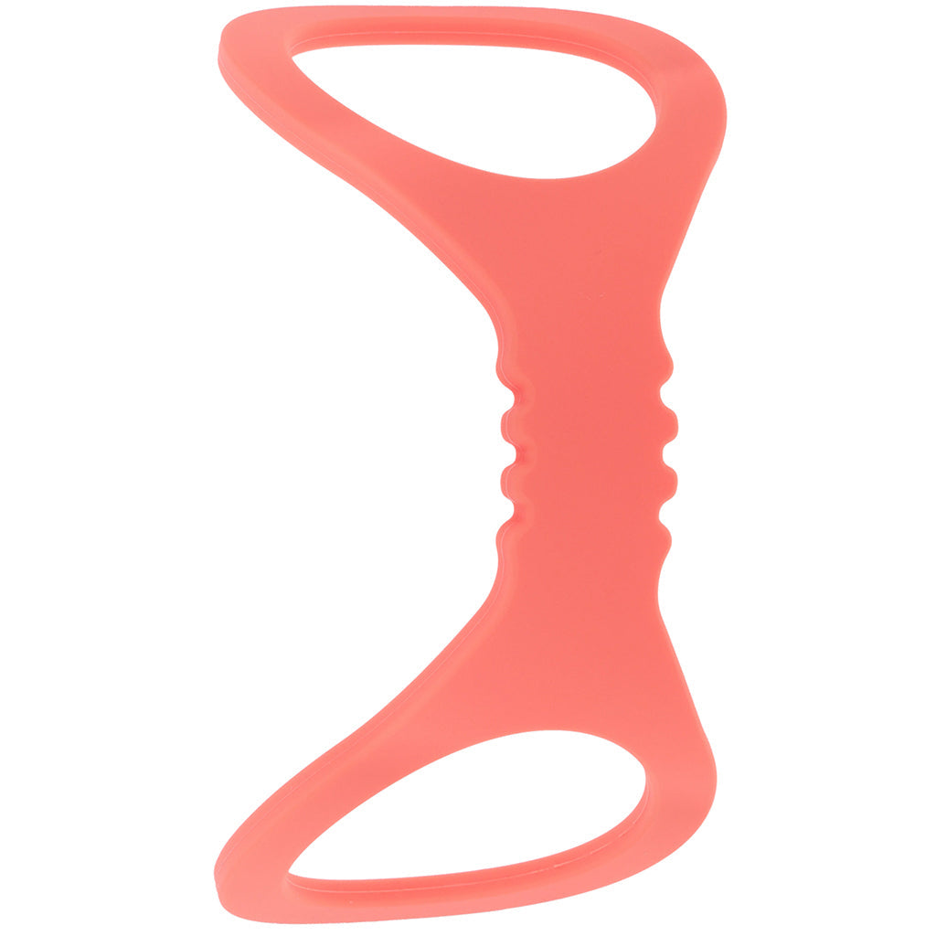 S&M Peaches 'n CreaMe Silicone Cuffs in Large - Tophatter's Adult Sex Toys Online Bondage and Fetish > Wrist and Ankle Cuffs - Tophatter Daily Deals