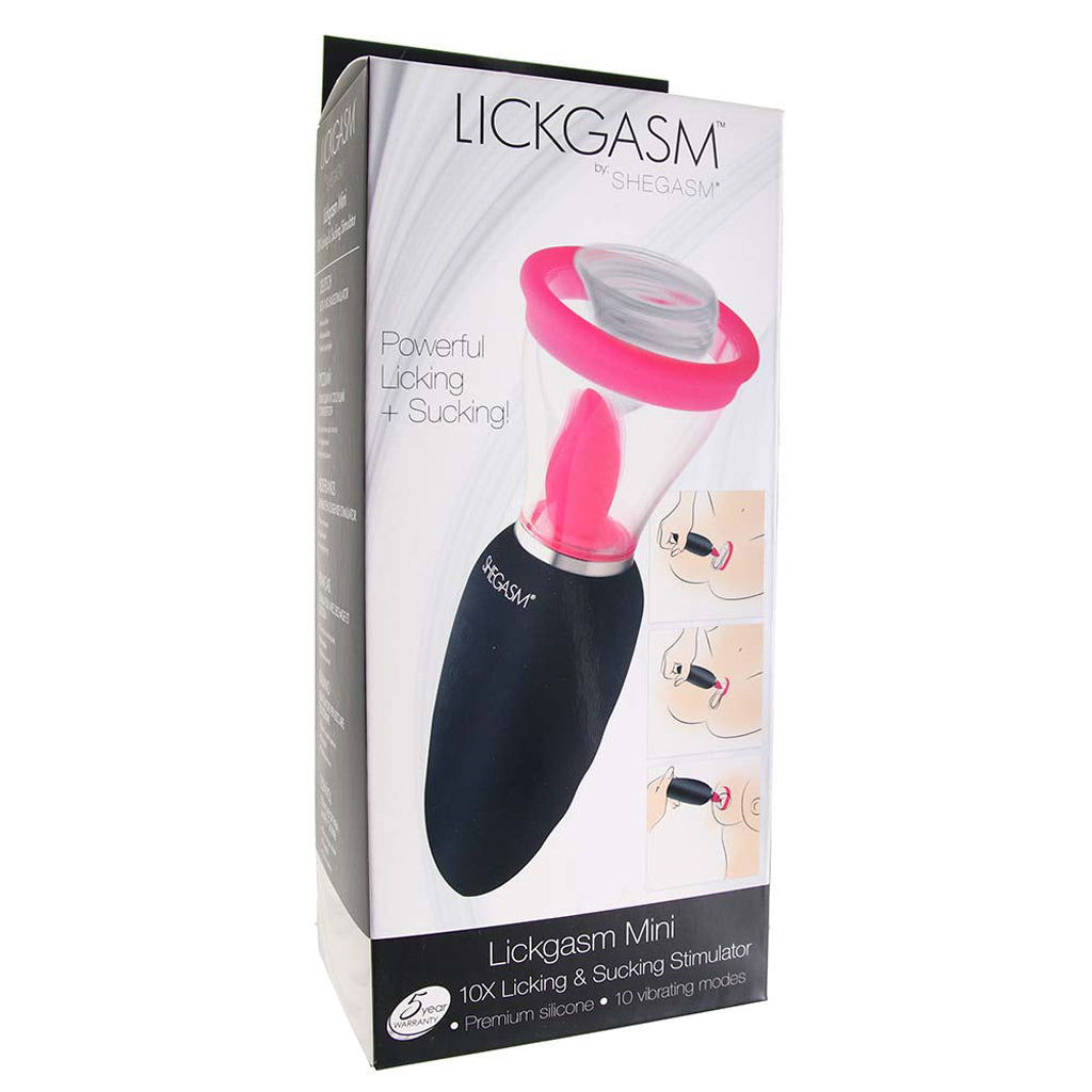 Lickgasm Mini Licking and Sucking Stimulator - Tophatter's Vibrator Deals Online Vibrators > Clitoral Stimulators - Tophatter Daily Deals