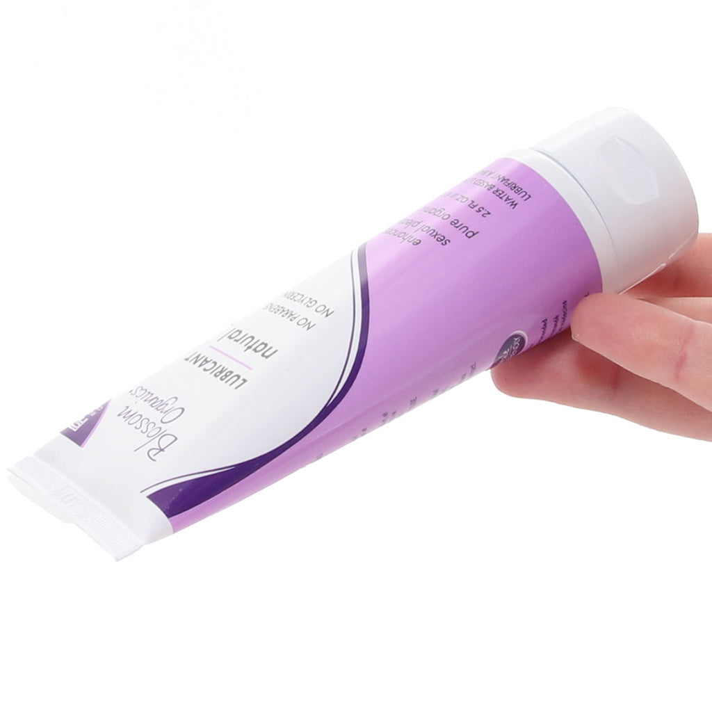 Blossom Organic Natural Lube in 2.5oz/75ml Lubes and Lotions > Water Based Sex Lubes - Tophatter Daily Deals
