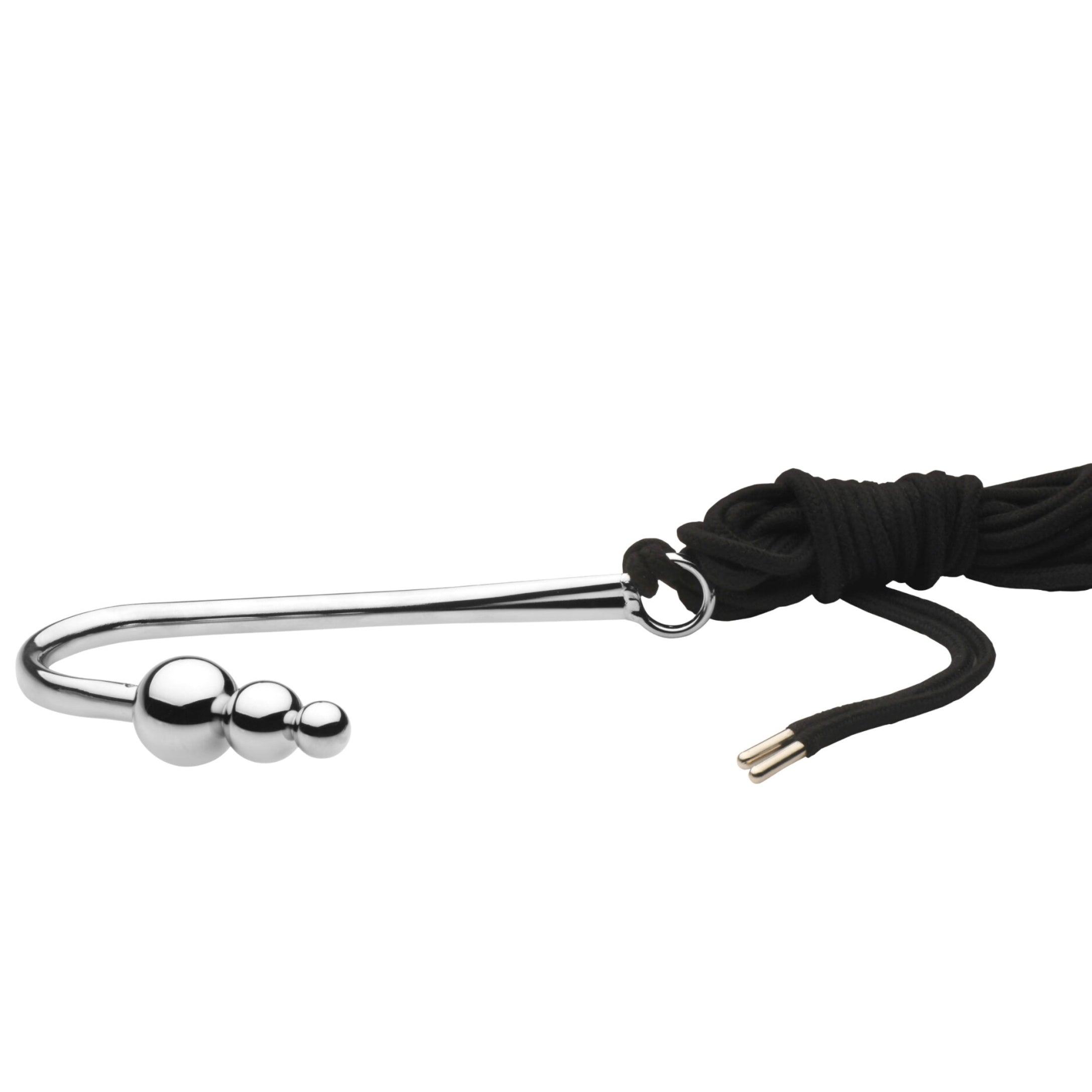 Master Series Roped Beaded Steel Anal Hook Dildo Sex Toys > Anal Dildos - Tophatter Daily Deals