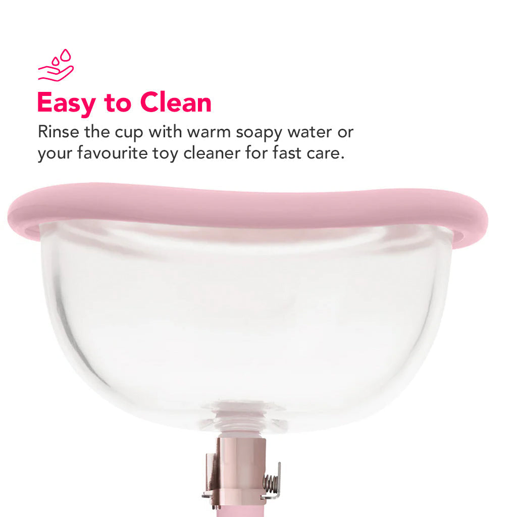 Pumped Rose Gold Pussy Pump Vibrators > Clitoral Suction & Stimulation - Tophatter Daily Deals