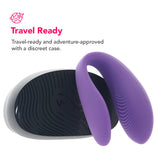 We-Vibe Sync Go Travel Couples Vibe in Purple - Tophatter's Vibrator Deals Online Vibrators > G-Spot Vibrators - Tophatter Daily Deals