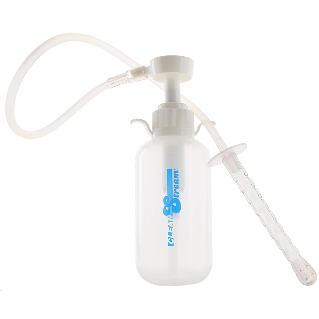 Clean Stream Pump Action Enema Bottle with Nozzle - Tophatter's Adult Products Anal Sex Toys > Douche and Enema - Tophatter Daily Deals