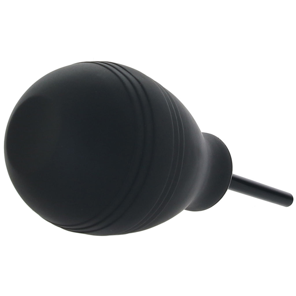 One-Way Anal Douche in Black - Tophatter's Adult Products Anal Sex Toys > Douche and Enema - Tophatter Daily Deals