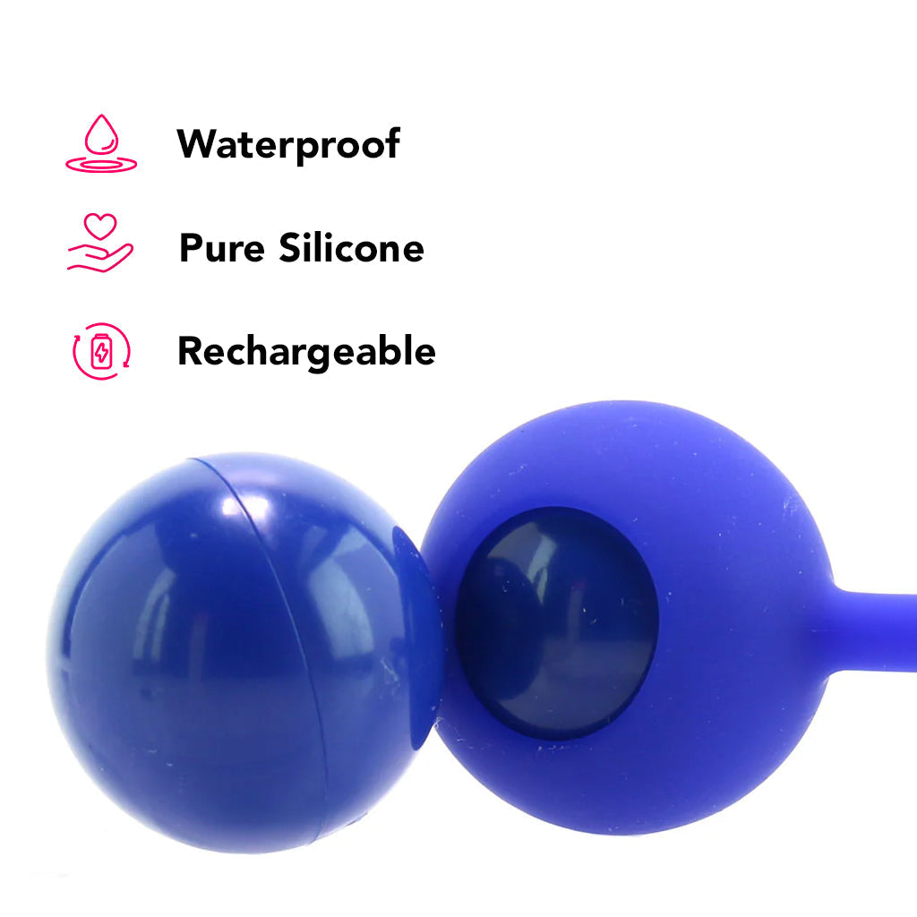 Dual Rockin' Rim Enhancer Cock Ring in Blue Cock Rings - Tophatter Daily Deals