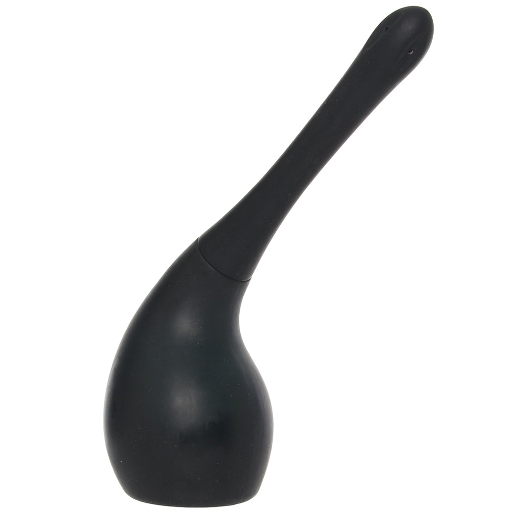 Ultimate Silicone Anal Cleansing System in Black - Tophatter's Adult Products Anal Sex Toys > Douche and Enema - Tophatter Daily Deals
