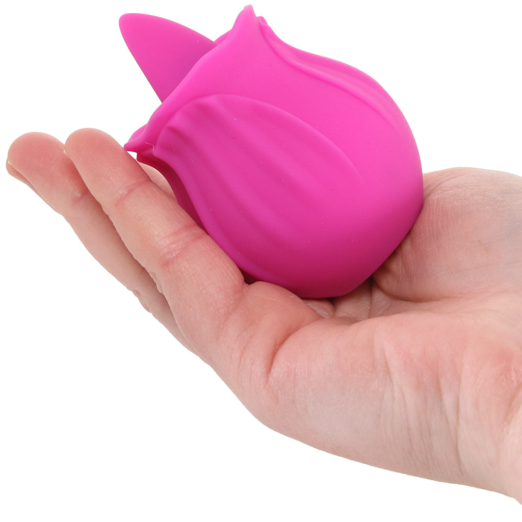 Shanna Moakler The Licking Rose Vibe Vibrators > Clitoral Stimulators - Tophatter Daily Deals