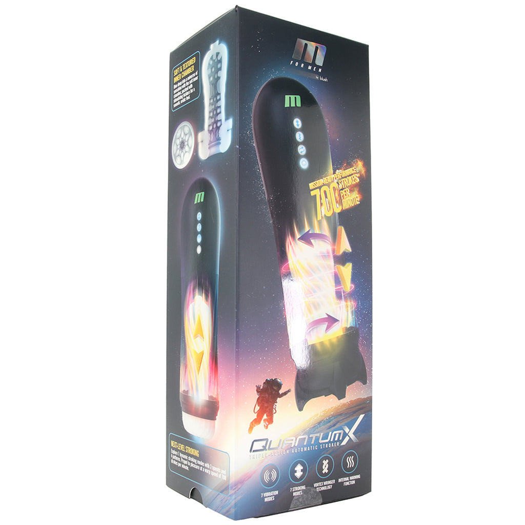 M for Men Quantum X Auto Stroker - Tophatter's Adult Sex Toys Online Male Masturbators > Auto Strokers - Tophatter Daily Deals