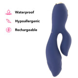 Chíc Blossom Rechargeable Rabbit Vibe Vibrators > Rabbit Vibrators - Tophatter Daily Deals