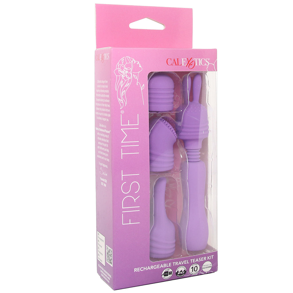 First Time Rechargeable Travel Teaser Kit - Tophatter's Adult Sex Toys Online Vibrators > Pocket Rockets - Tophatter Daily Deals