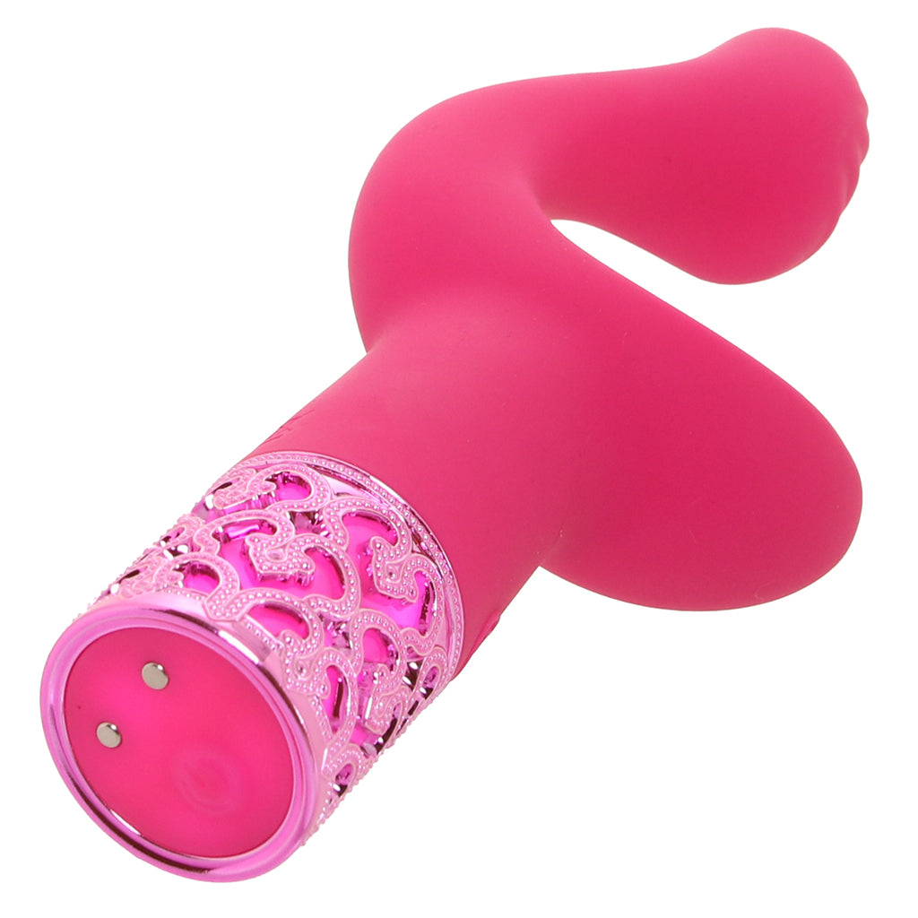 Royal Gems Majestic Vibe in Pink Vibrators > Rabbit Vibrators - Tophatter Daily Deals