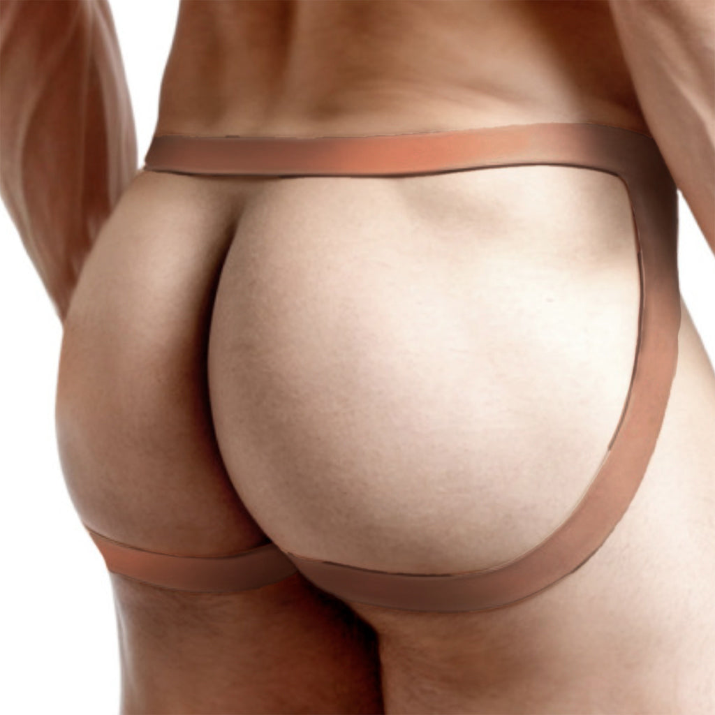 Master Series Pussy Strap Silicone Jockstrap in Dark Sexual Wellness > Gender Expression and Affirmation - Tophatter Daily Deals