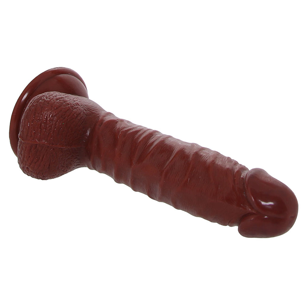 Mr. Just Right Elite Eight Vibe in Brown - Tophatter's Vibrator Deals Online Vibrators > Realistic Vibrator Dildos - Tophatter Daily Deals