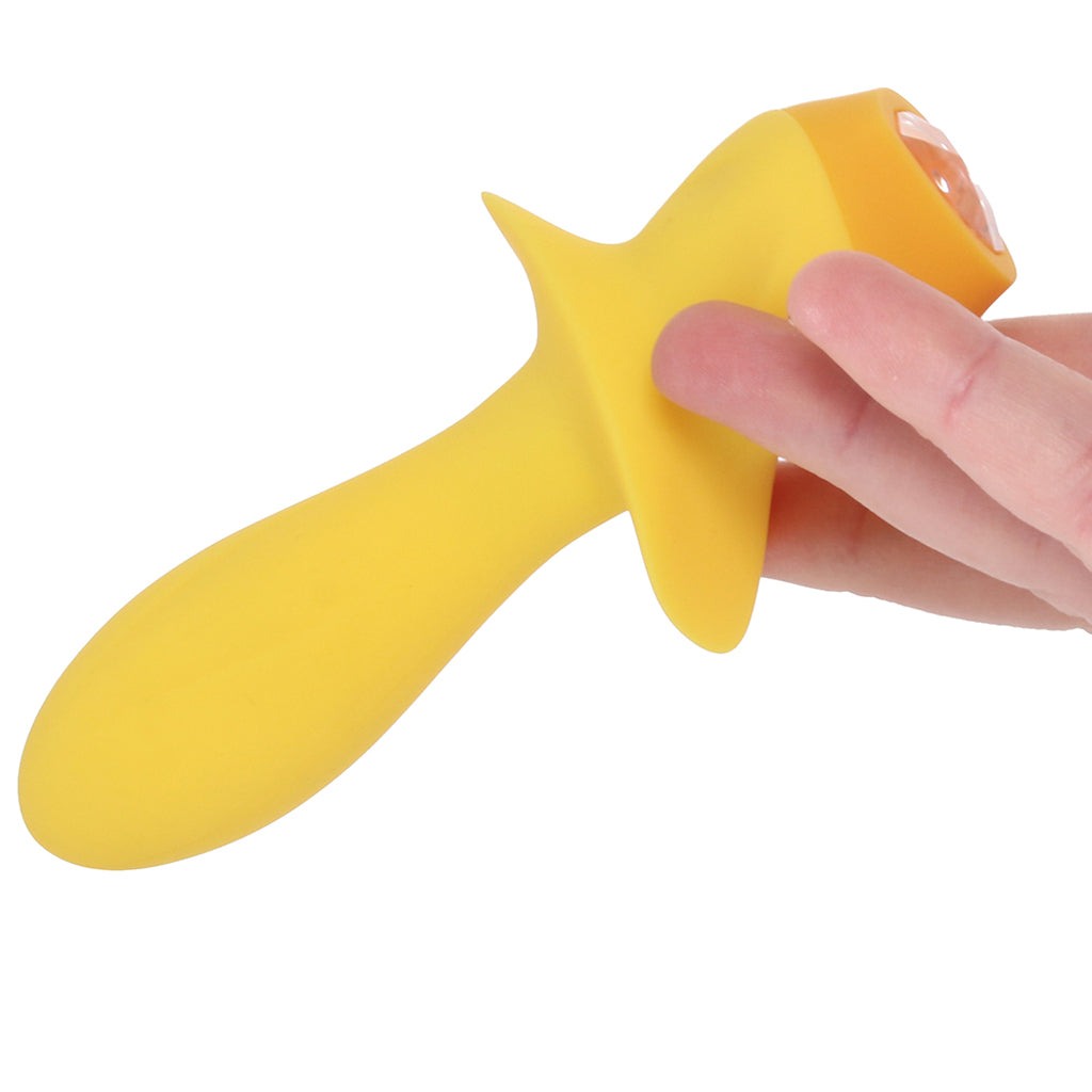 Selopa Mellow Yellow Vibrating Plug - Tophatter's Vibrator Deals Online Anal Sex Toys > Anal Vibrators - Tophatter Daily Deals