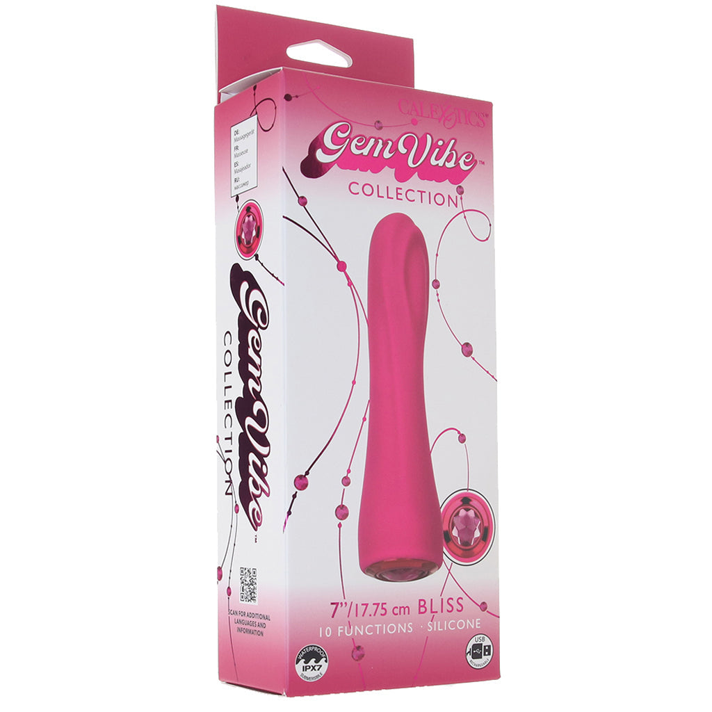 Gem Vibe Collection Bliss Vibe Vibrators > G-Spot Vibrators - Tophatter Daily Deals