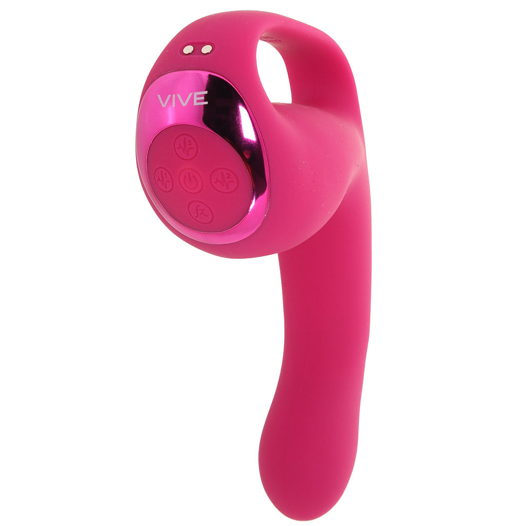 Riko Triple Thumping Finger Motion Vibe in Pink Vibrators > G-Spot Vibrators - Tophatter Daily Deals